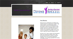 Desktop Screenshot of divinesuccess.org